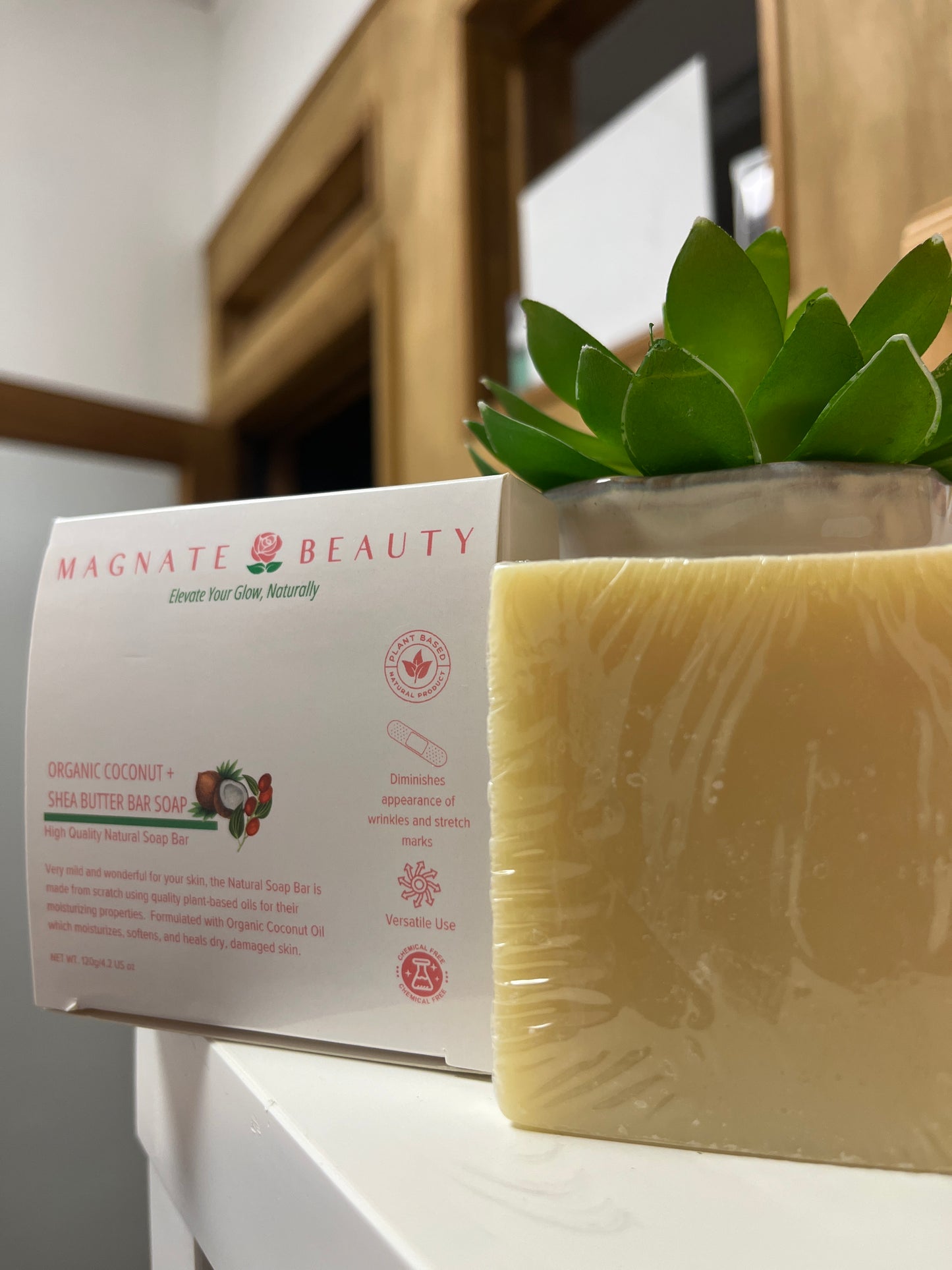 Organic Shea Butter Soap Bar - Magnate Beauty