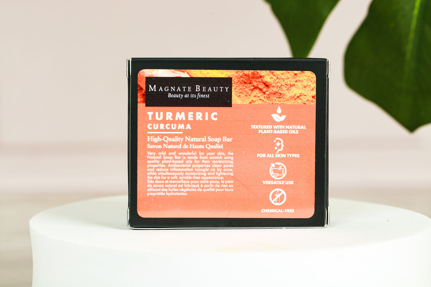 Turmeric Bar Soap - Magnate Beauty