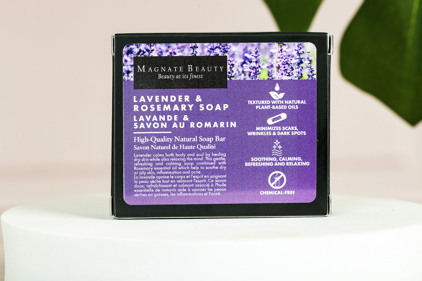 Lavender and Rosemary Bar Soap - Magnate Beauty