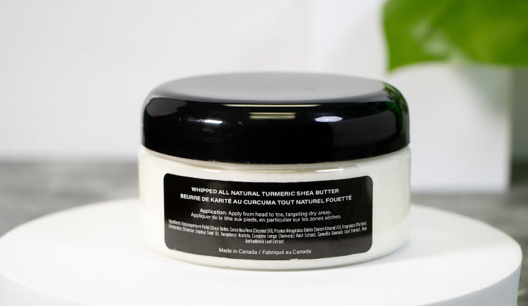Whipped Turmeric Shea Butter - Magnate Beauty