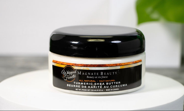 Whipped Turmeric Shea Butter - Magnate Beauty