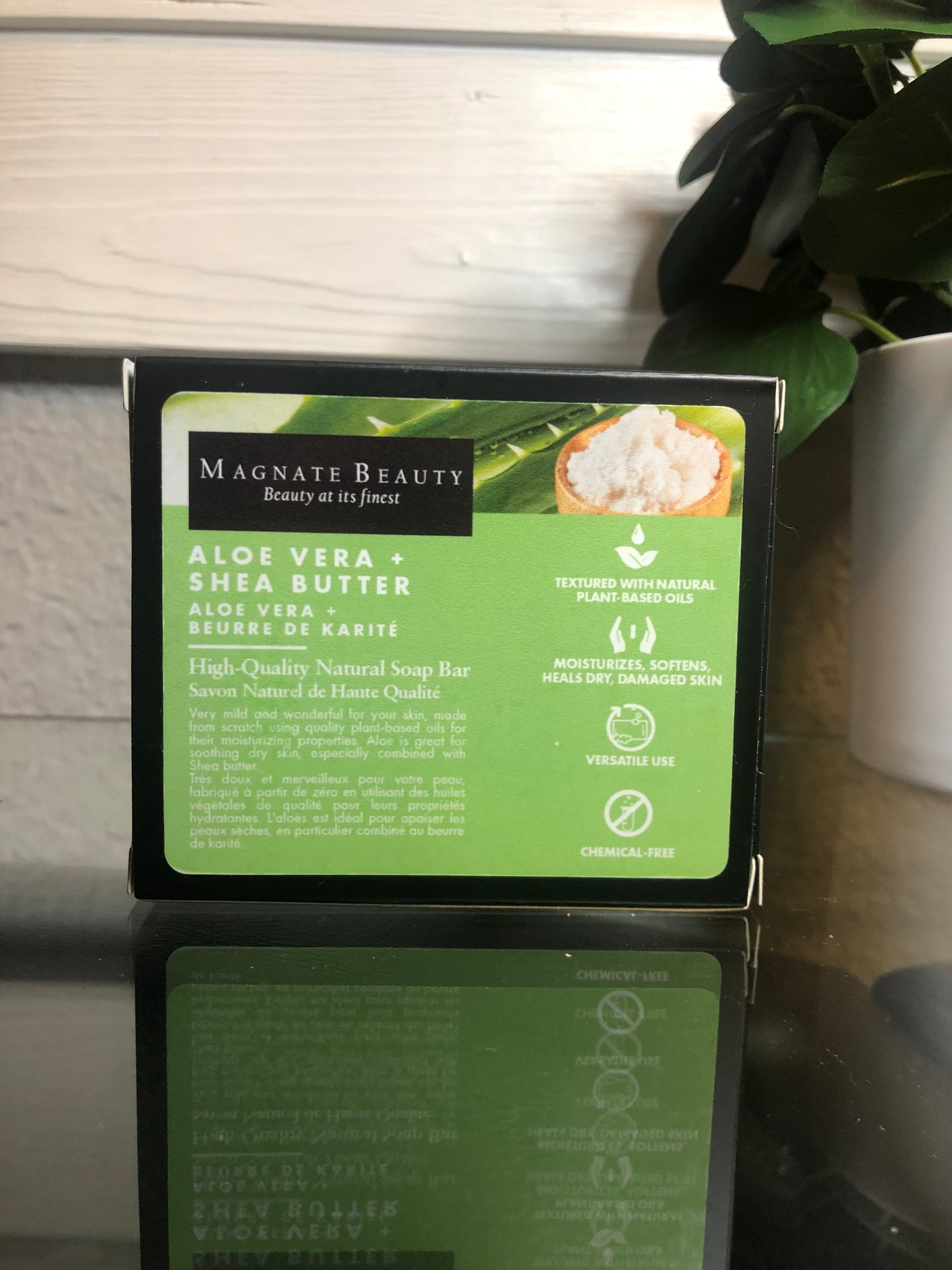 Aloe Vera Shea Butter Soap Bar - Magnate Beauty