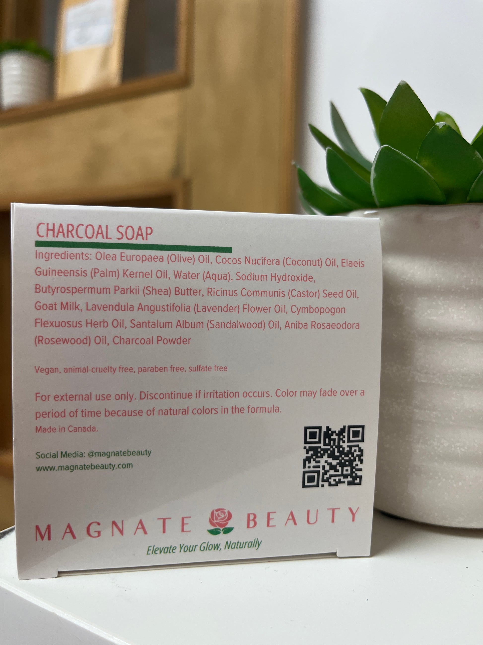 Charcoal Soap - Magnate Beauty