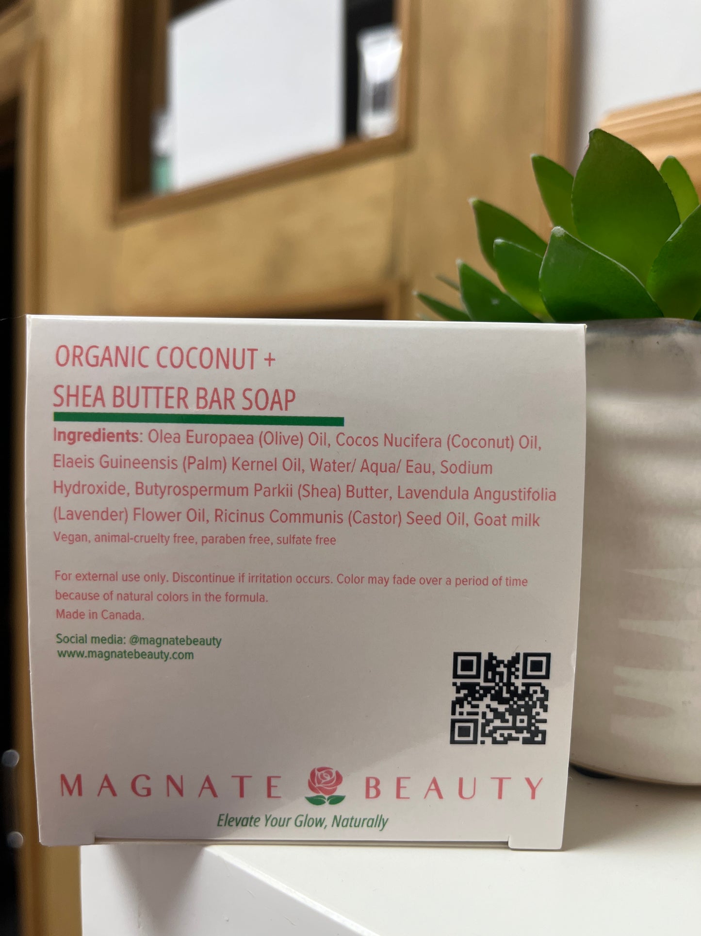 Organic Shea Butter Soap Bar - Magnate Beauty