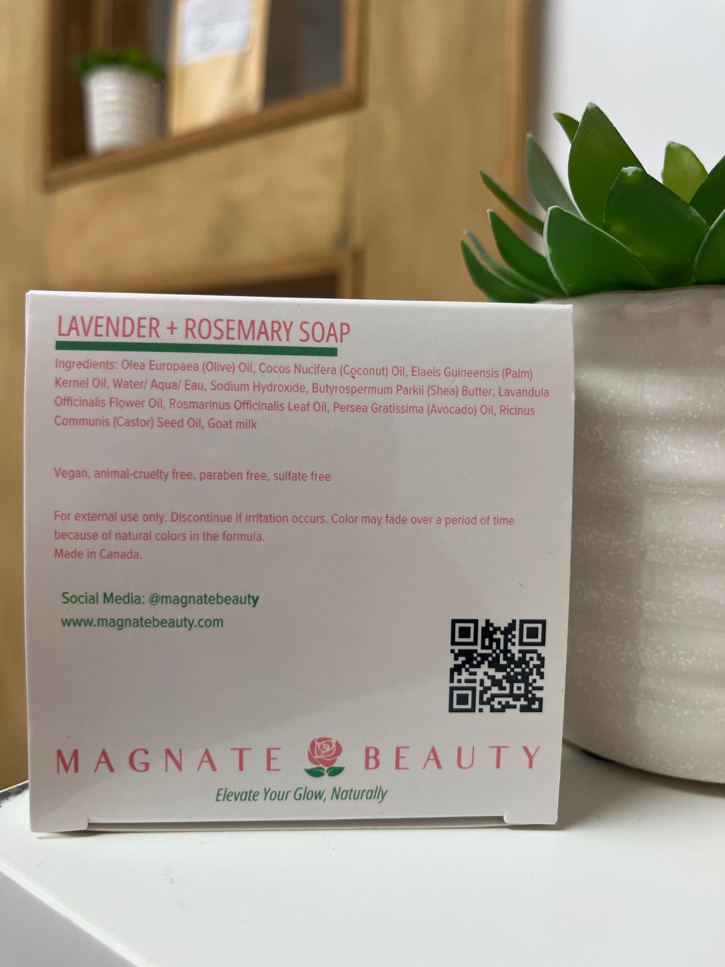 Lavender and Rosemary Soap - Magnate Beauty