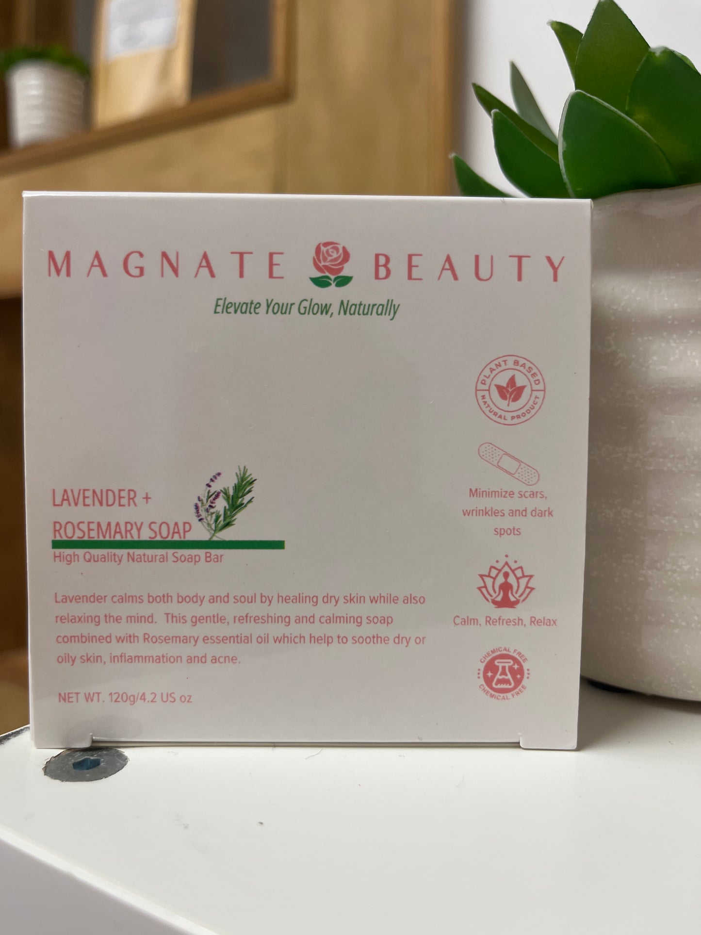 Lavender and Rosemary Soap - Magnate Beauty