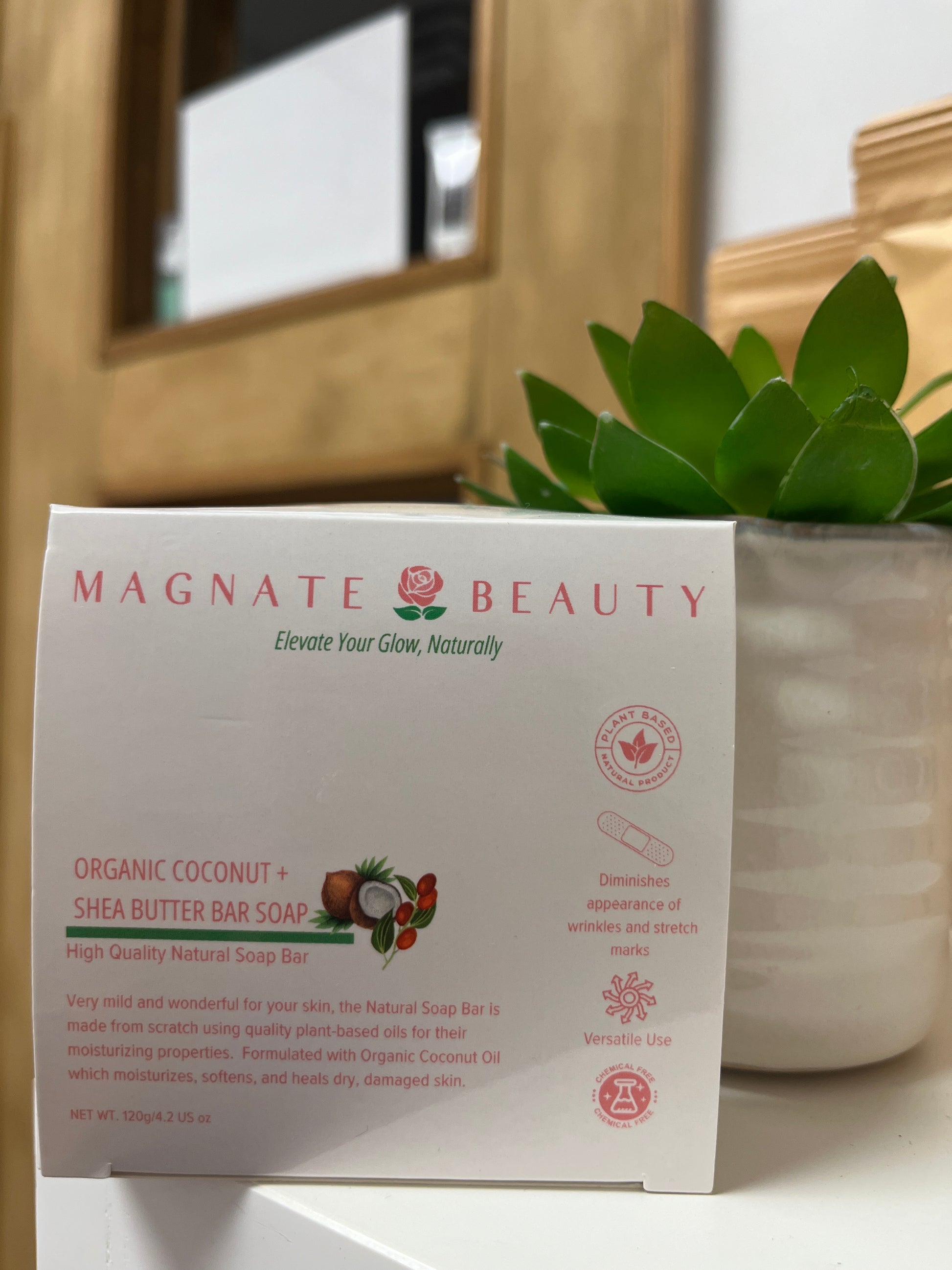 Organic Shea Butter Soap Bar - Magnate Beauty