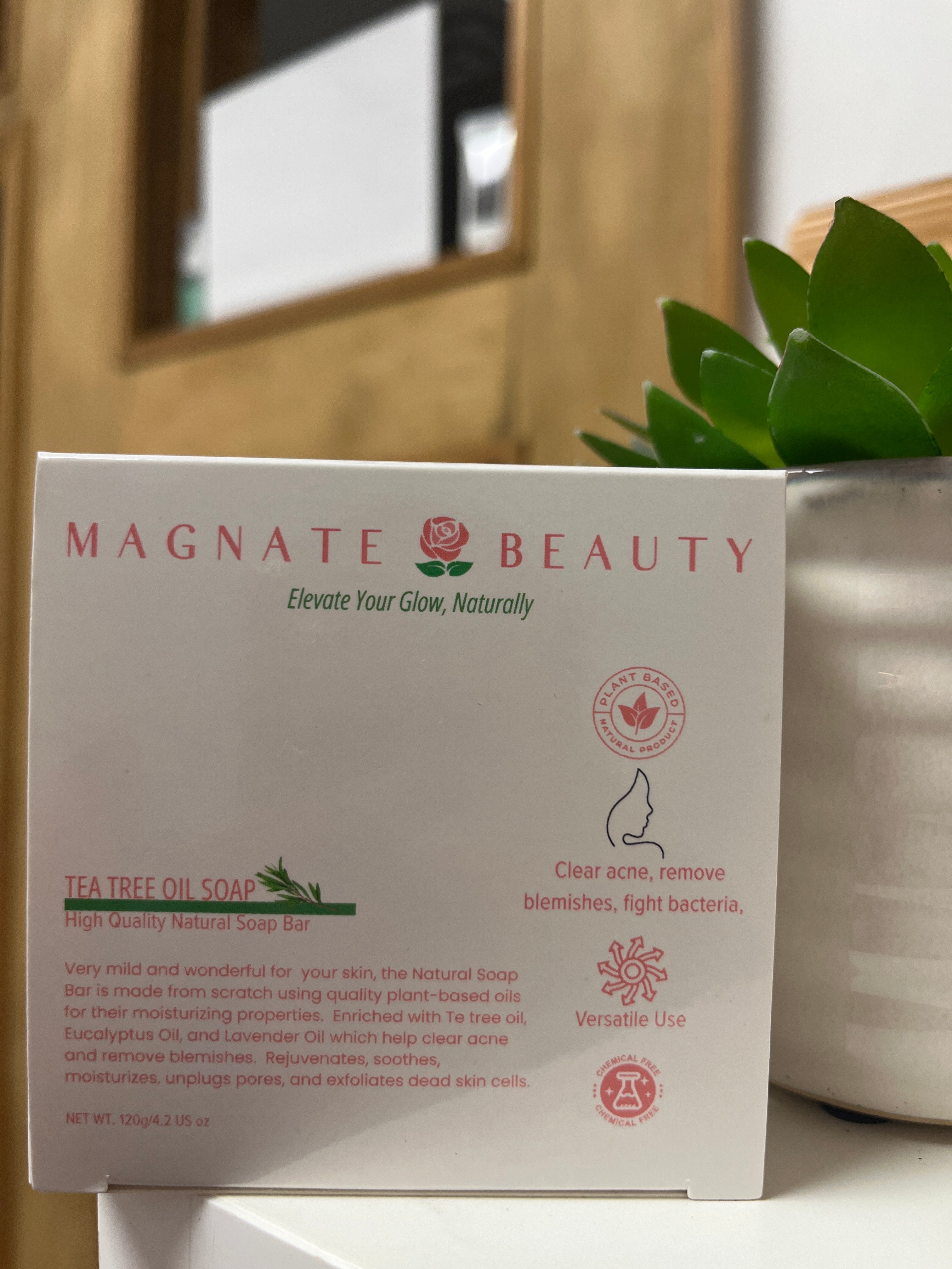 Tea Tree Soap Bar – Magnate Beauty