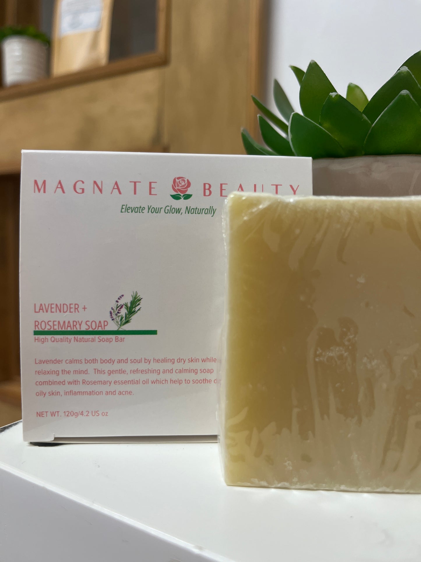 Lavender and Rosemary Soap - Magnate Beauty