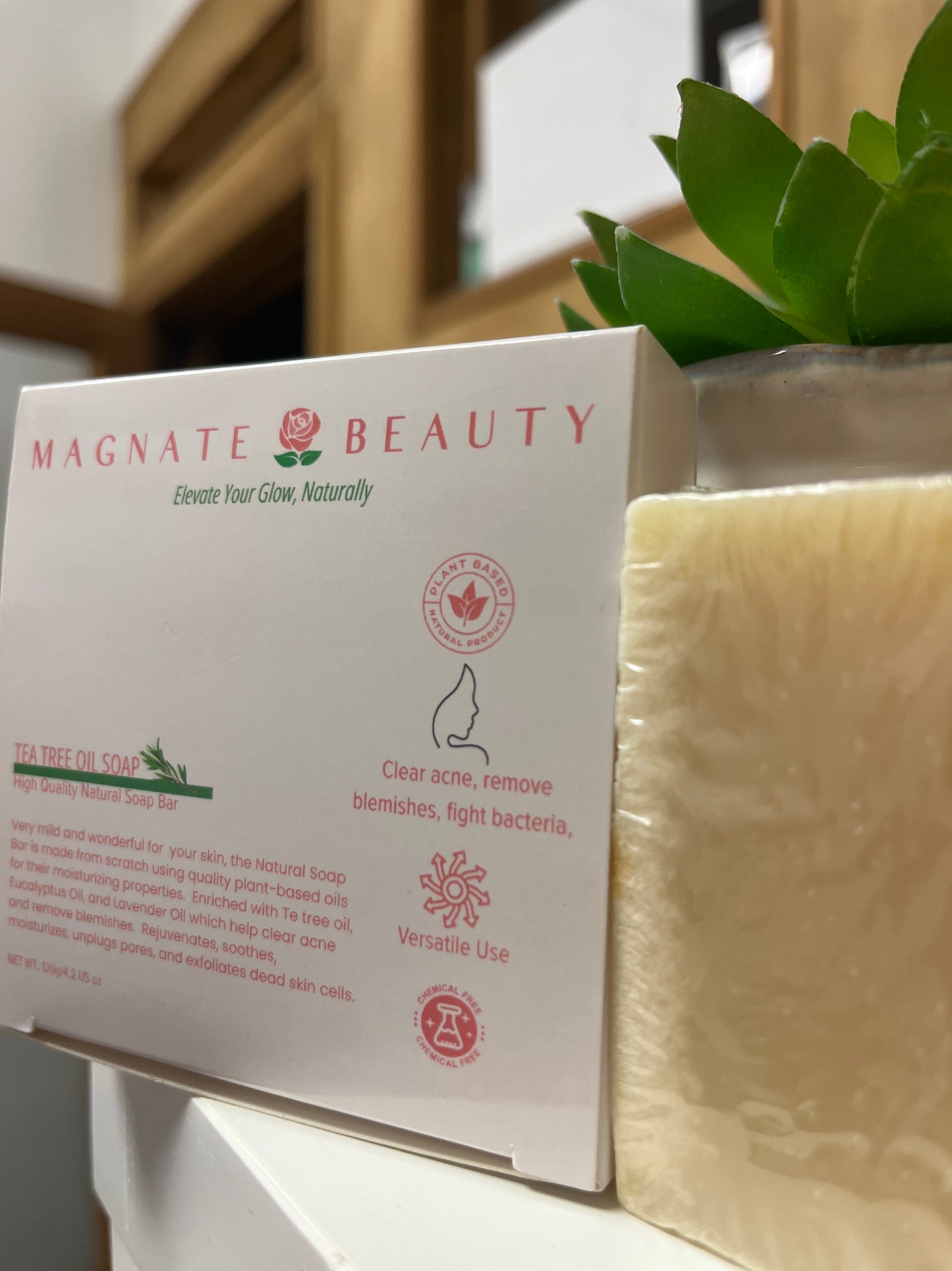 Tea Tree Soap Bar - Magnate Beauty