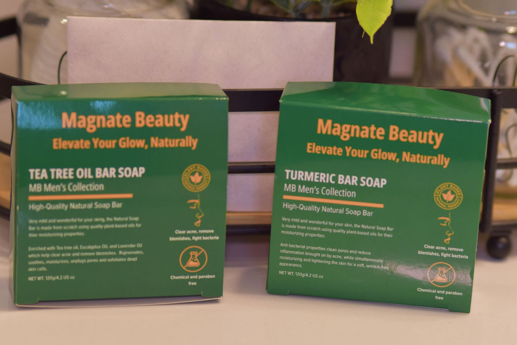 Men's Collection: Turmeric Bar Soap - Magnate Beauty
