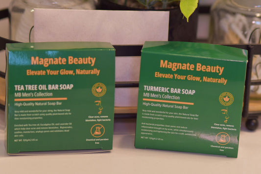 Men's Collection: Turmeric Bar Soap - Magnate Beauty