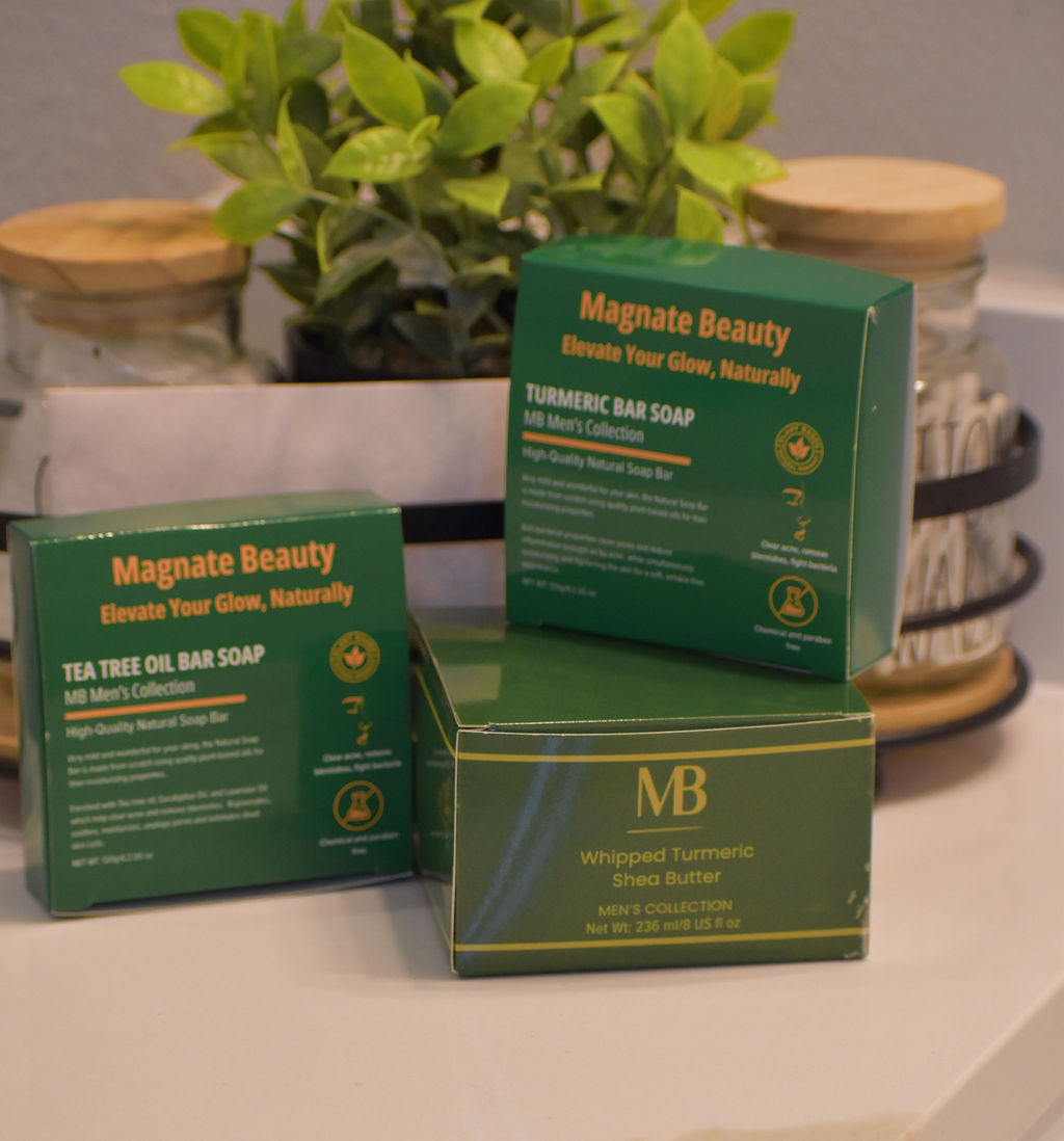 Men's Collection: Whipped Turmeric Shea Butter - Magnate Beauty